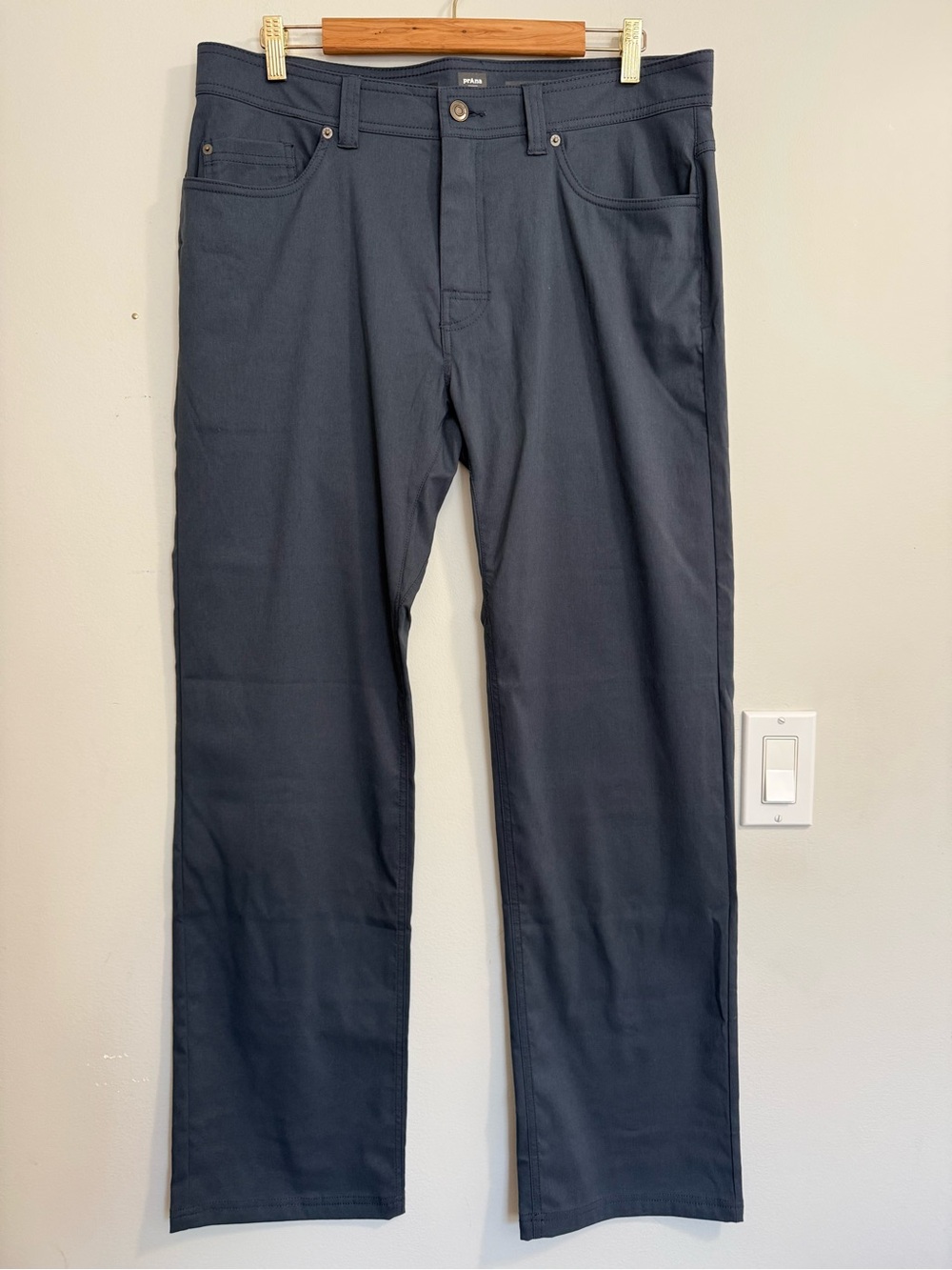 Prana Stretch Brion Zion 5 Pocket Standard Straight Pant - Picture 5 of 16